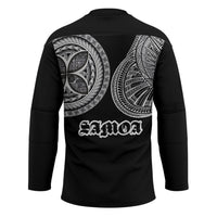 Samoa Traditional Tattoo Hockey Jersey Tribal Tatau Pattern