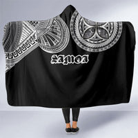 Samoa Traditional Tattoo Hooded Blanket Tribal Tatau Pattern