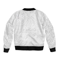 Samoa Lotu Tamaiti Bomber Jacket Tribal Tatau with Siapo Pattern