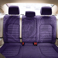 Hawaiian Turtle and Shark Back Car Seat Cover Kakau Tribal with Polynesian Pattern Purple Color LT03 - Polynesian Pride