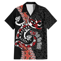 Aotearoa Toitu Te Tiriti Family Matching Mermaid Dress and Hawaiian Shirt Maori Taniwha Haka - Honour the Treaty LT03