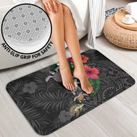 Hawaiian Tropical Plants and Turtles Bathroom Set Polynesian Art Motifs