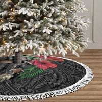 Hawaiian Tropical Plants and Turtles Tree Skirt Polynesian Art Motifs