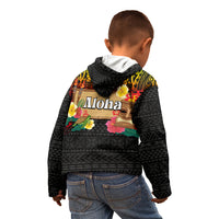 Hawaii Pan-Pacific Festival Kid Hoodie Hawaiian Elements and Polynesian Tattoo