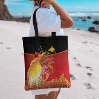 Papua New Guinea Independence Day Tote Bag Happy Anniversary 50th Bird-of-paradise Melanesian Tattoos - Polynesian Pride