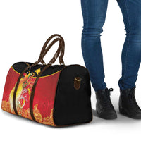 Papua New Guinea Independence Day Travel Bag Happy Anniversary 50th Bird-of-paradise Melanesian Tattoos - Polynesian Pride