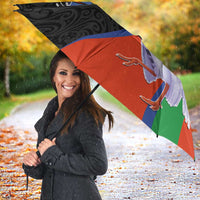 New Caledonia Umbrella Kagu Bird and The Seal with Melanesian Culture - Polynesian Pride