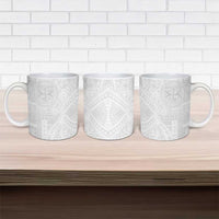 Samoan Culture-Lotu Tamaiti Ceramic Mug Siapo and Polynesian Art Tattoos - Polynesian Pride