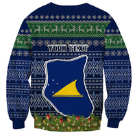 personalised-tokelau-christmas-sweatshirt-coat-of-arms-and-map-beautiful-merry-xmas-snowflake