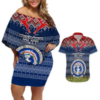 northern-mariana-islands-christmas-couples-matching-off-shoulder-short-dress-and-hawaiian-shirt-coat-of-arms-and-map-beautiful-merry-xmas-snowflake