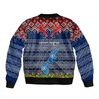 personalised-northern-mariana-islands-christmas-sleeve-zip-bomber-jacket-coat-of-arms-and-map-beautiful-merry-xmas-snowflake
