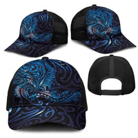 New Zealand New Year-Matariki Mesh Trucker Cap Aotearoa Maori Tattoo Galaxy Sky LT03 - Polynesian Pride