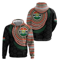 Penama Tribal Tattoo with Namele Leaves Hoodie