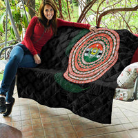 Penama Tribal Tattoo with Namele Leaves Quilt