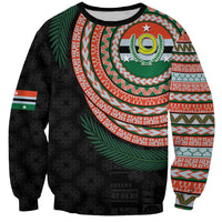 Penama Tribal Tattoo with Namele Leaves Sweatshirt