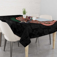 Penama Tribal Tattoo with Namele Leaves Tablecloth