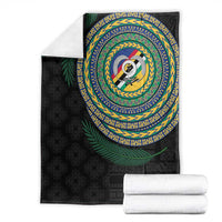 Torba Tribal Tattoo with Namele Leaves Blanket