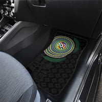 Torba Tribal Tattoo with Namele Leaves Car Mats