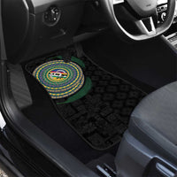 Torba Tribal Tattoo with Namele Leaves Car Mats