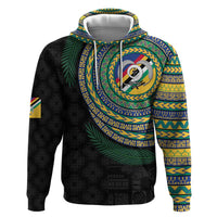 Torba Tribal Tattoo with Namele Leaves Hoodie