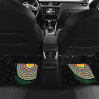 Shefa Tribal Tattoo with Namele Leaves Car Mats
