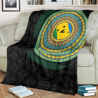 Malampa Tribal Tattoo with Namele Leaves Blanket