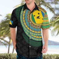 Malampa Tribal Tattoo with Namele Leaves Hawaiian Shirt