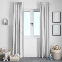 Niue White Sunday Window Curtain Hiapo Tribal Art Tattoos - Polynesian Pride