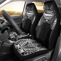 Super Samoan Traditional Tribal Art Tattoos Car Seat Cover Black Color - Polynesian Pride