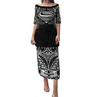 Super Samoan Traditional Tribal Art Tattoos Puletasi Black Color - Polynesian Pride