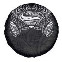 Super Samoan Traditional Tribal Art Tattoos Spare Tire Cover Black Color - Polynesian Pride