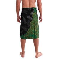 Custom Aotearoa South Africa Rugby Freedom Cup Lavalava Kiwi Warriors Haka with King Protea Symbol - Polynesian Pride