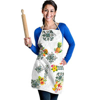 Hawaiian Quilts Apron Tropical Fruits and Plants