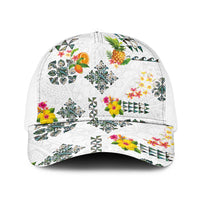 Hawaiian Quilts Baseball Net Cap Tropical Fruits and Plants
