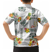Hawaiian Quilts Hawaiian Shirt Tropical Fruits and Plants