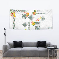 Hawaiian Quilts Tapestry Tropical Fruits and Plants