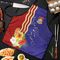 Kiribati Heritage Apron Map of the Islands and Polynesia Pattern