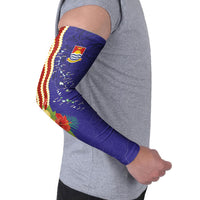 Kiribati Heritage Arm Sleeves Map of the Islands and Polynesia Pattern