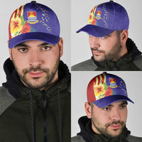 Kiribati Heritage Classic Cap Map of the Islands and Polynesia Pattern
