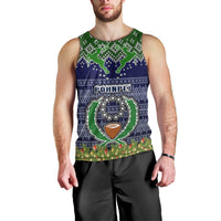 personalised-pohnpei-state-christmas-men-tank-top-coat-of-arms-beautiful-merry-xmas-snowflake
