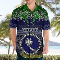 personalised-chuuk-state-christmas-hawaiian-shirt-coat-of-arms-beautiful-merry-xmas-snowflake