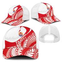 Tahiti Va'a Race Baseball Net Cap Polynesian Tattoos Sporty Style LT03 - Polynesian Pride