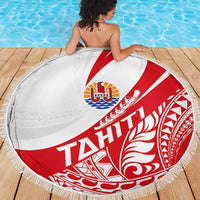 Tahiti Va'a Race Beach Blanket Polynesian Tattoos Sporty Style - Polynesian Pride