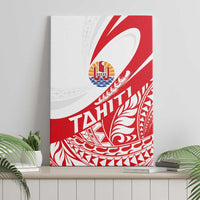 Tahiti Va'a Race Canvas Wall Art Polynesian Tattoos Sporty Style - Polynesian Pride