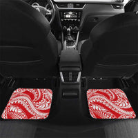 Personalised Tahiti Va'a Race Car Mats Polynesian Tattoos Sporty Style - Polynesian Pride