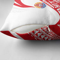 Tahiti Va'a Race Pillow Cover Polynesian Tattoos Sporty Style - Polynesian Pride