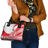 Tahiti Va'a Race Shoulder Handbag Polynesian Tattoos Sporty Style - Polynesian Pride