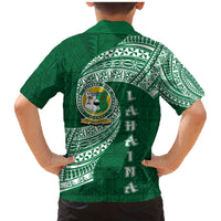 Tonga Lahaina High School Family Matching Mermaid Dress and Hawaiian Shirt Traditional Ngatu and Polynesian Pattern LT03 - Polynesian Pride