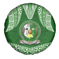 Tonga Liahona High School Spare Tire Cover Traditional Ngatu and Polynesian Pattern LT03 - Polynesian Pride