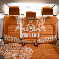 Tonga Tailulu College Back Car Seat Cover Traditional Ngatu and Polynesian Pattern LT03 - Polynesian Pride